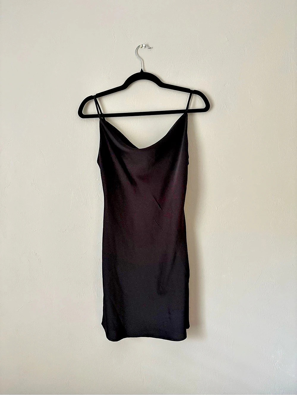 Urban outfitters Black Mini Slip Dress Size Small Like New